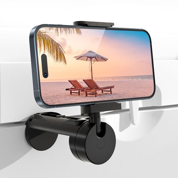 NEW Nulaxy DD16 Airpline Phone Stand Handsfree Desk Luggage Headrest Brand NEW - Picture 1 of 9